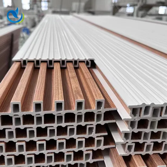 Outdoor Decoration Material WPC PVC Wall Panel