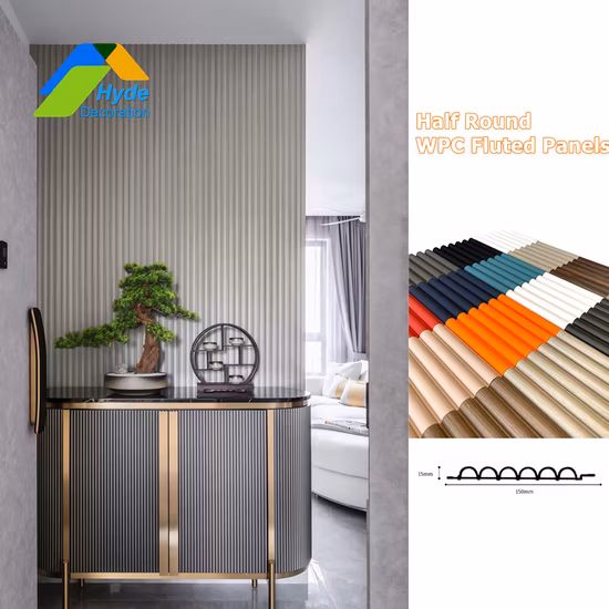 Balcony Wall Designs with WPC Wall Cladding