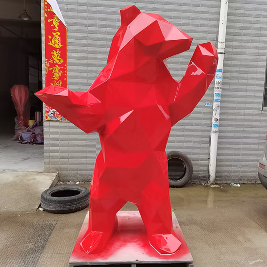 Beliebte Statue Fiberglas King Kongs Skulptur zum Verkauf